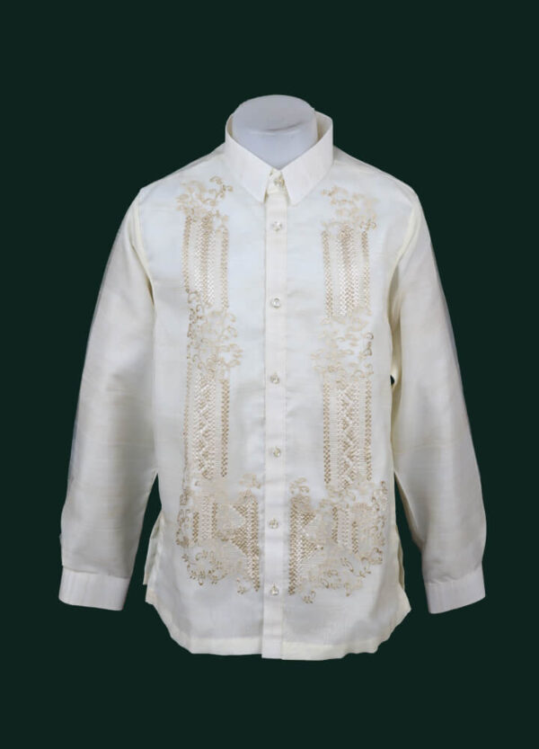 Barong Tagalog - Agila (P20) - Classic - Cream Embroidery (XL)