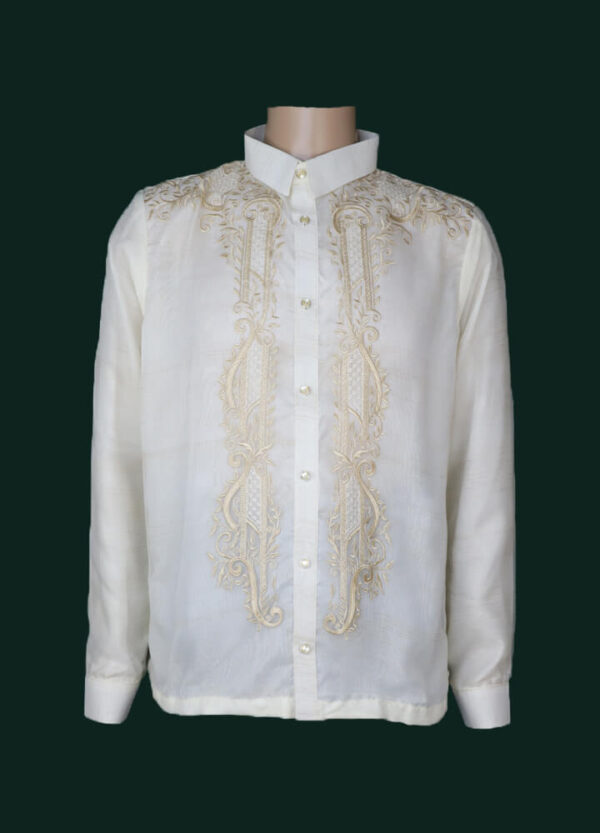 Barong Tagalog - Agila (P37) - Classic - Cream Embroidery